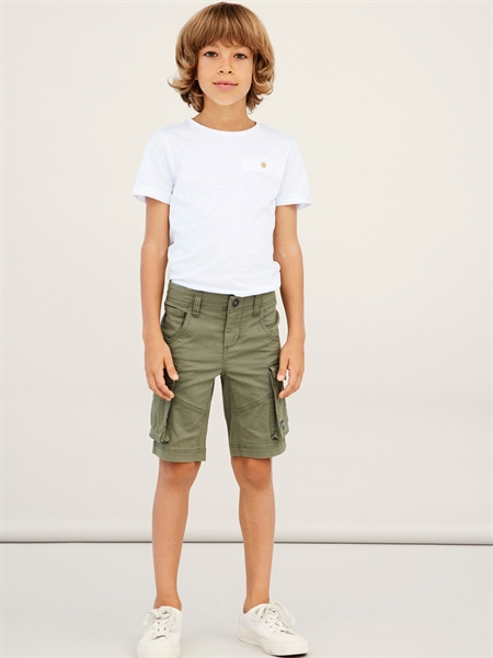 Billede af NAME IT Cargo Shorts Ryan Deep Lichen Green